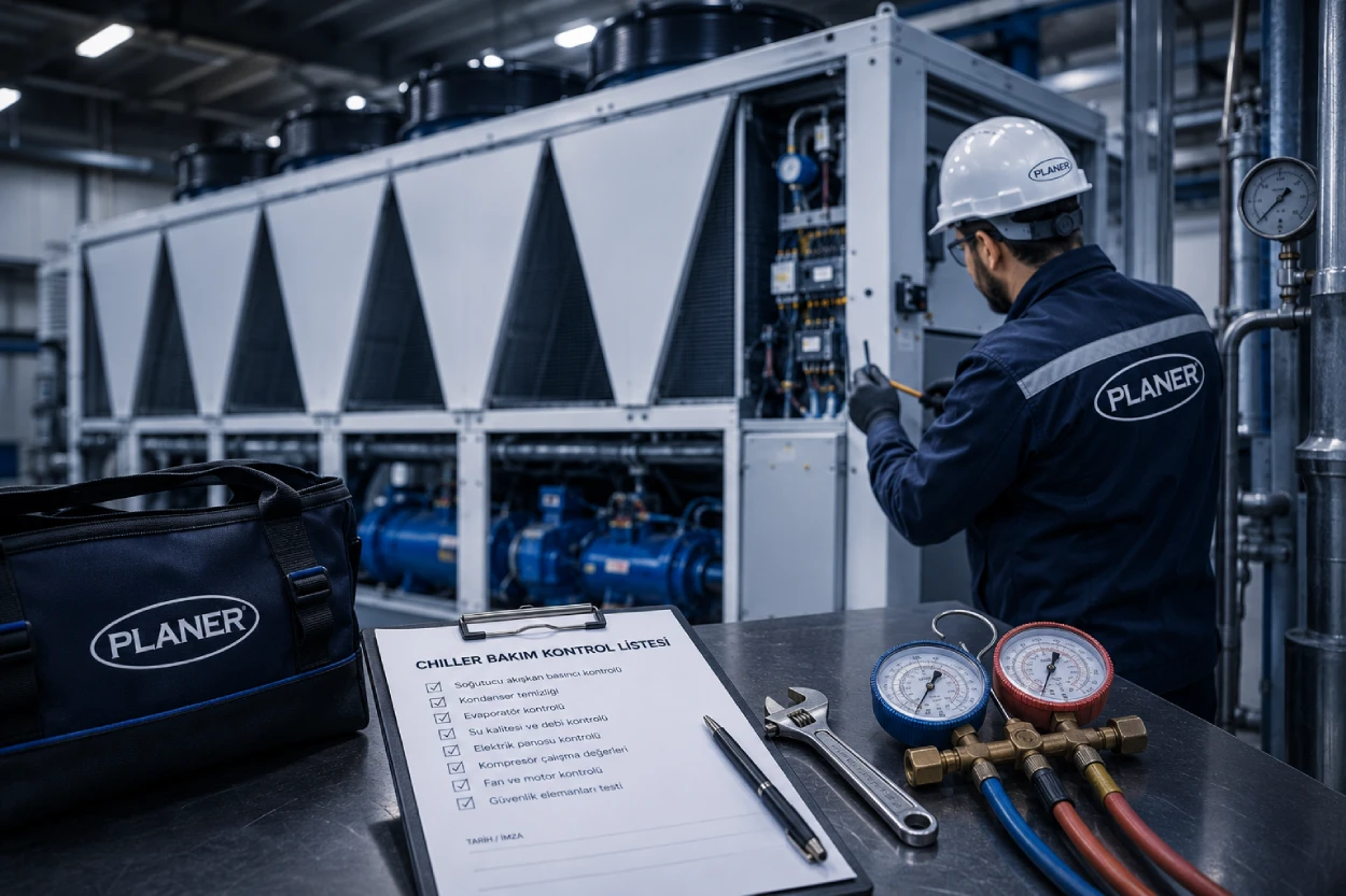 Chiller Bakımı: Periyodik Bakım Kontrol Listesi