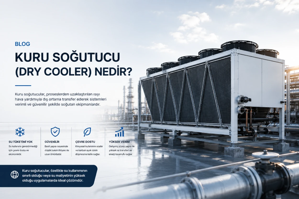 Kuru Soğutucu (Dry Cooler) Nedir ve Nasıl Çalışır?