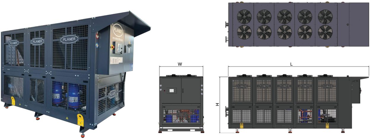 P 404 HA-S HD — Disegno tecnico