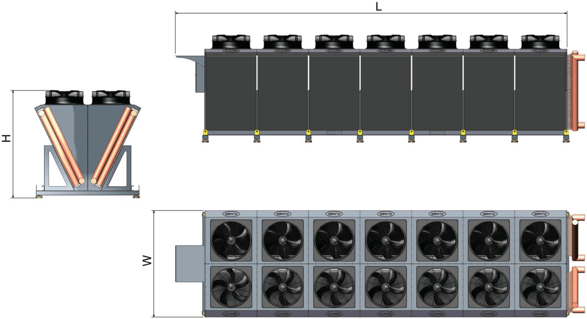 PD V 80 205 A 5" — Technical drawing